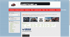 Desktop Screenshot of carstyling.no